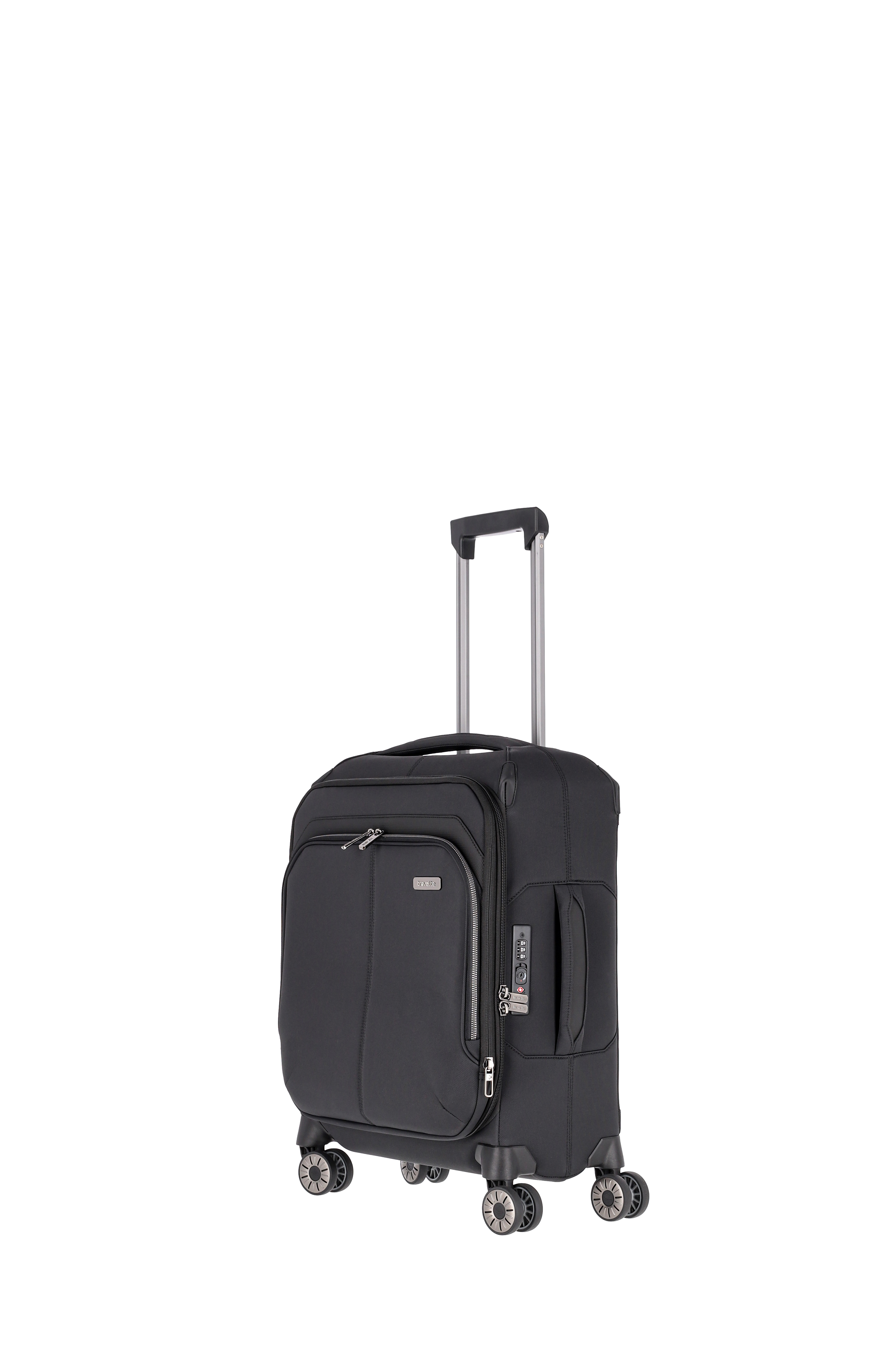 Travelite PRIIMA Trolley S 4-Rollen, erweiterbar Schwarz Travelite PRIIMA Trolley S 4-Rollen, erweiterbar Schwarz