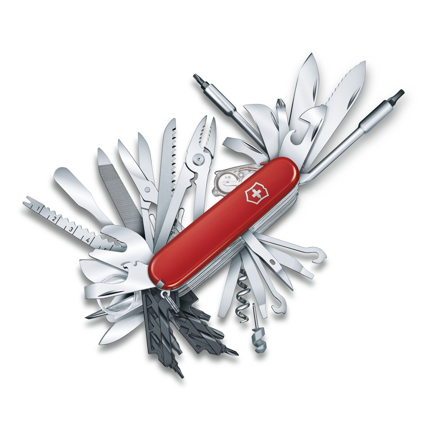 Victorinox Swiss Champ XXL, 73 Funktionen, Mittleres Taschenmesser