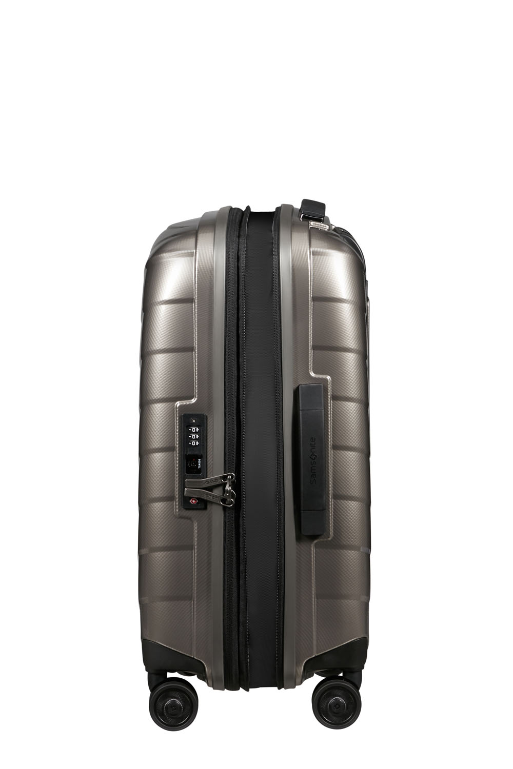 Samsonite Attrix Trolley mit 4 Rollen erweiterbar 55cm (23/26cm) Dune