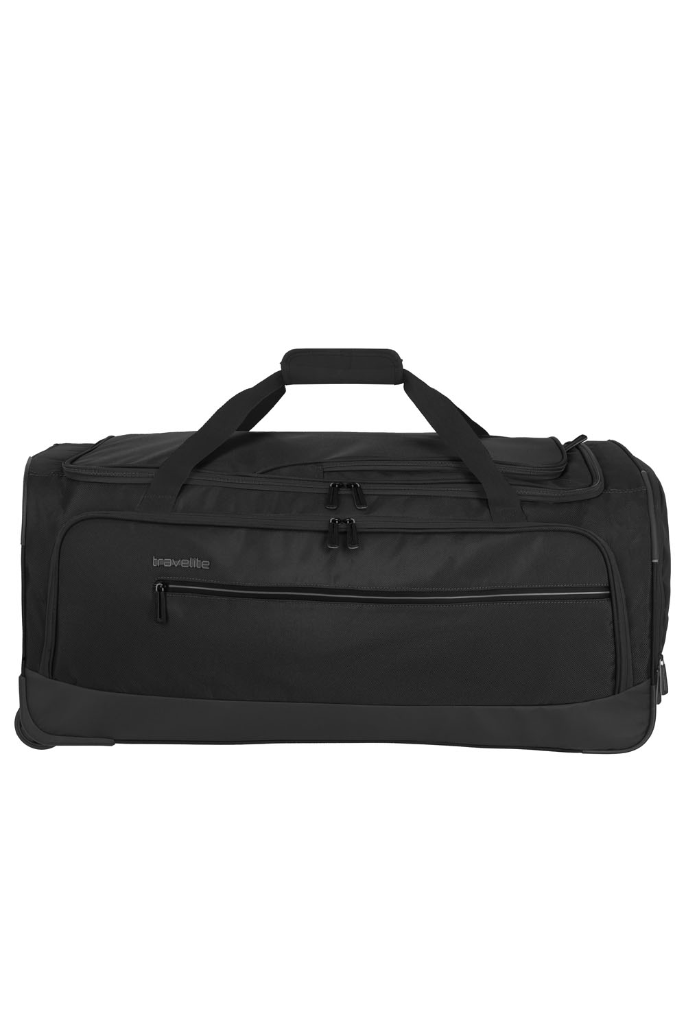 Travelite Crosslite Rollenreisetasche L 79cm Schwarz