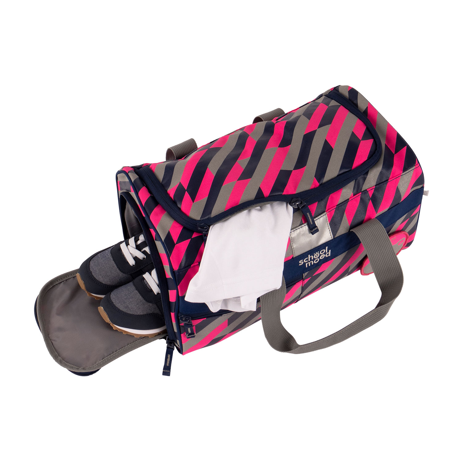 School-Mood Zubehör NEON Sporttasche Yuna (Neon Pink)