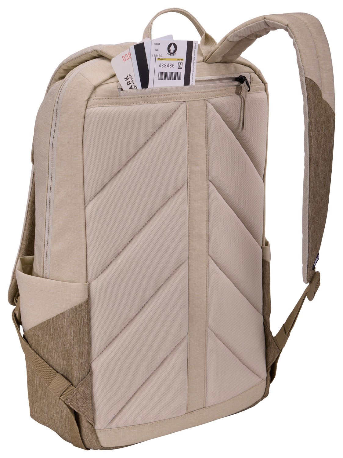 THULE Lithos Rucksack 20 L, mit 15,6" Laptopfach Pelican Gray/Faded Khaki