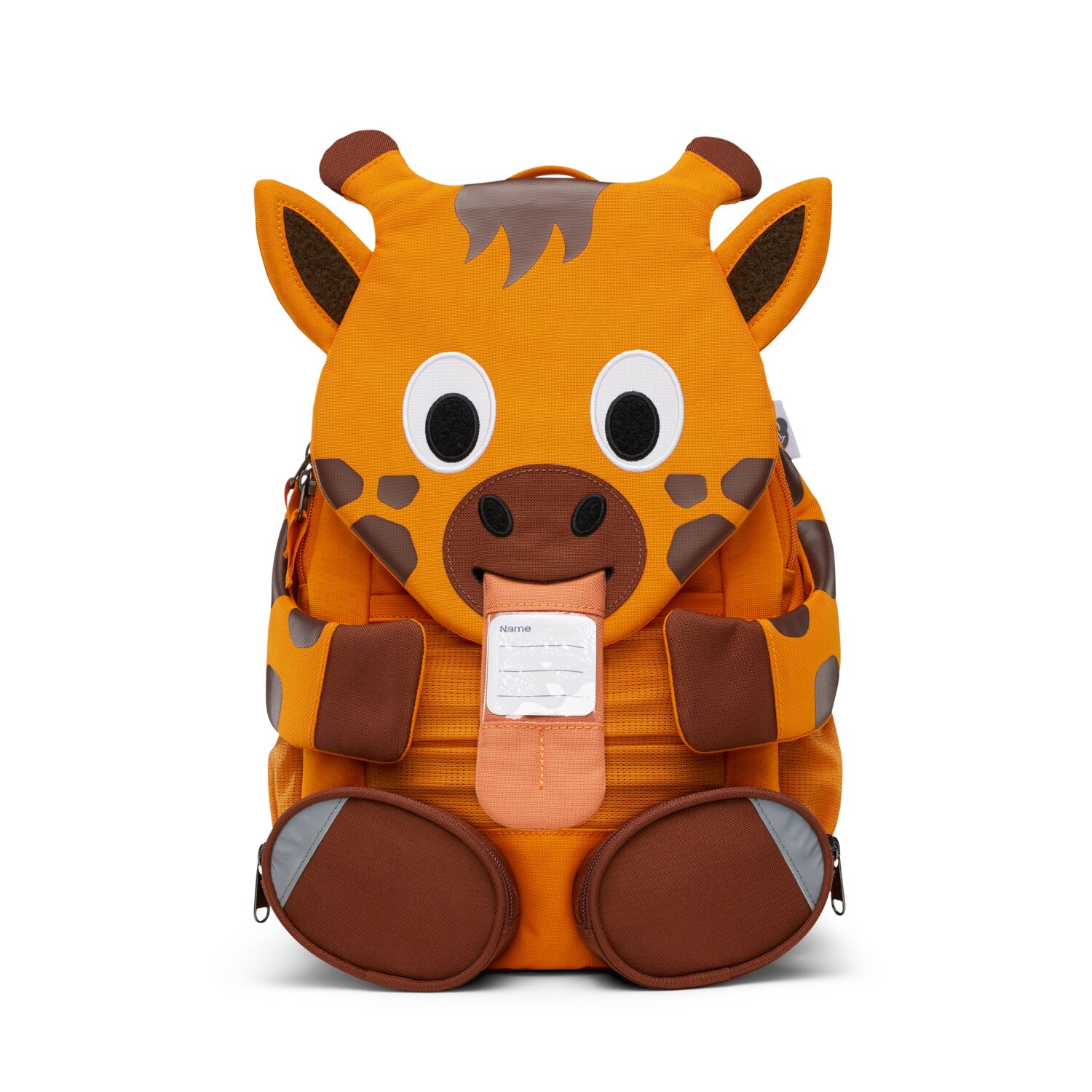 Affenzahn Großer Freund Giraffe -Kindergartenrucksack orange Affenzahn Großer Freund Giraffe -Kindergartenrucksack orange