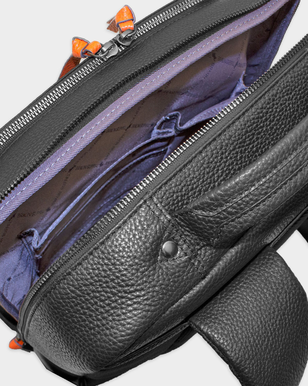Braun Büffel NOVARA Business Rucksack schwarz
