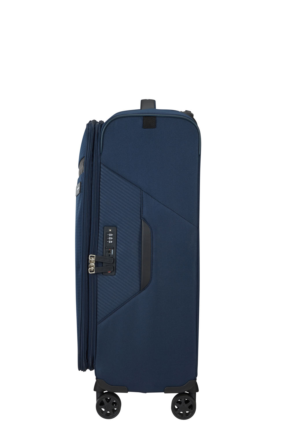 Samsonite Litebeam Trolley 66cm mit 4 Rollen, erweiterbar Midnight Blue