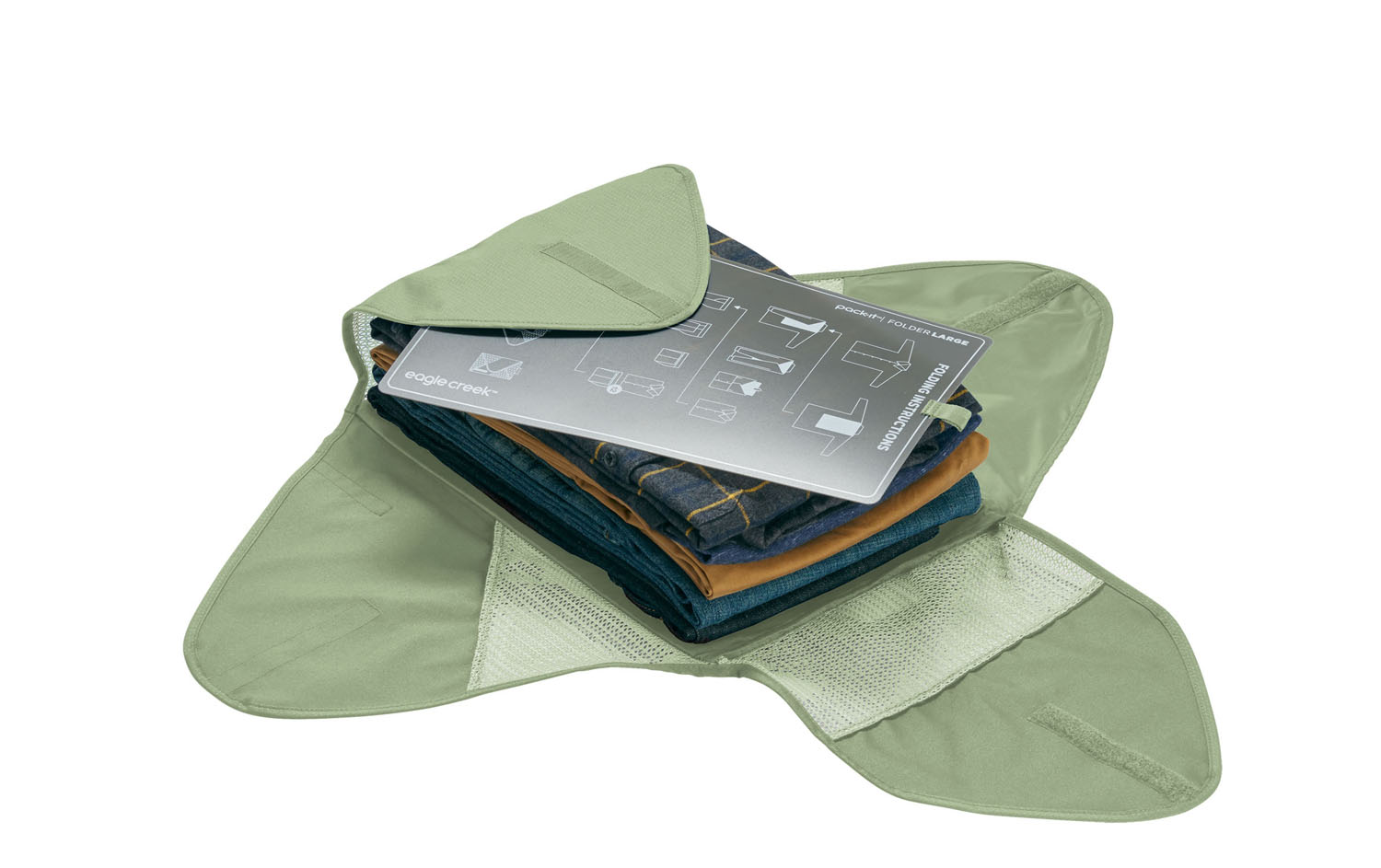 Eagle Creek PACK-IT™ Reveal Garment Folder M mossy green