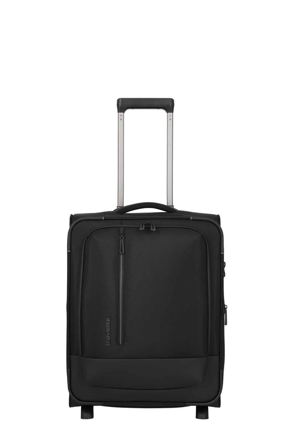 Travelite Crosslite Trolley S 2-Rollen erweiterbar Schwarz