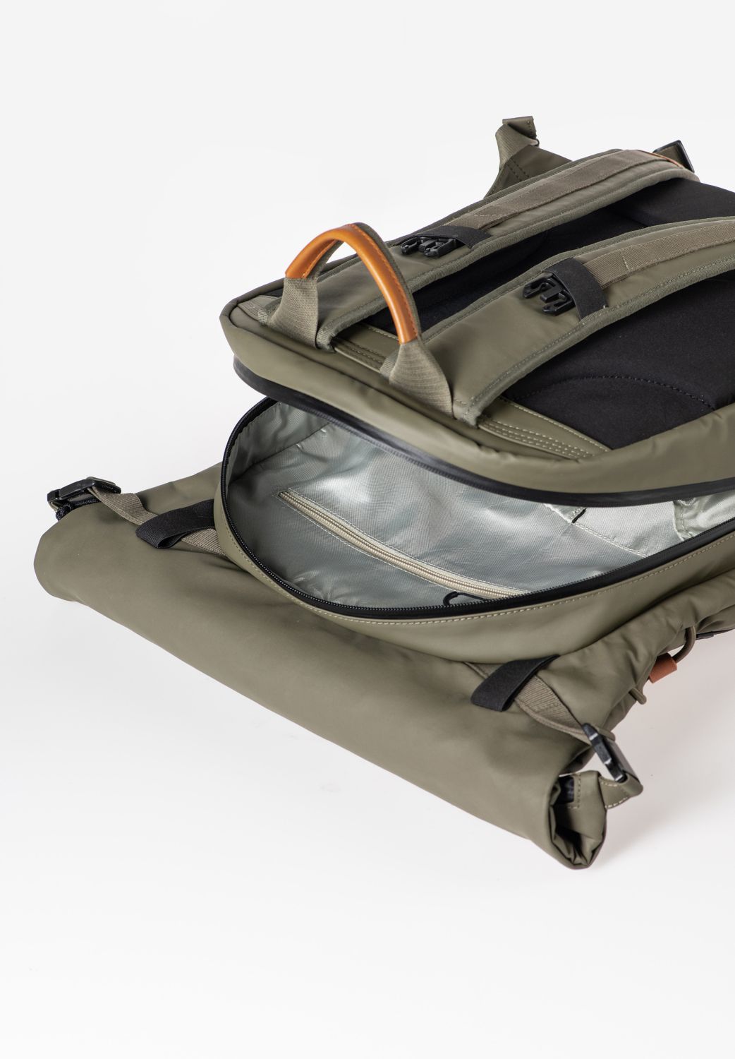 aunts & uncles Japan RE Kitakami Rolltop-Rucksack mit 13" Notebookfach fallen rock