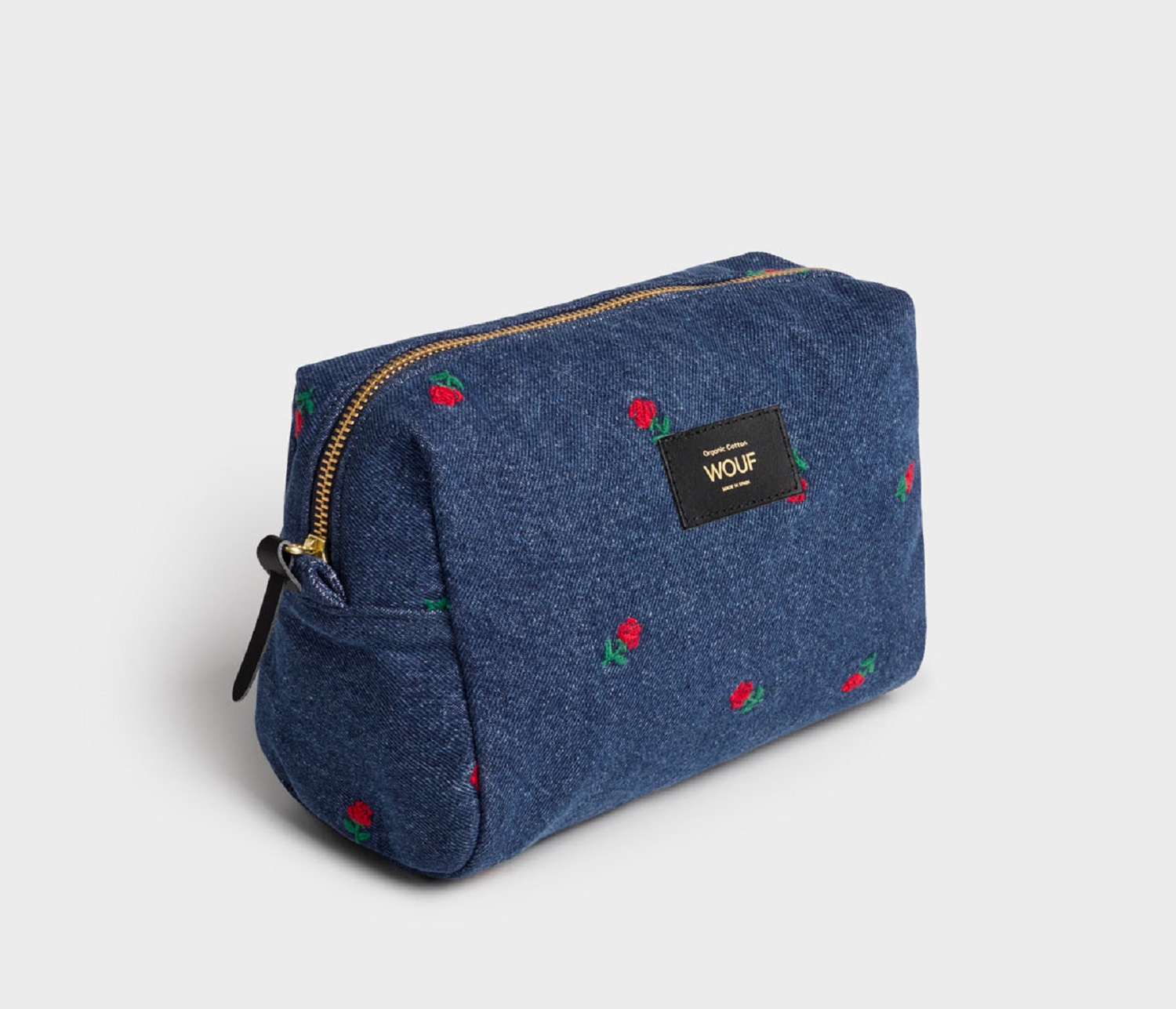 Wouf Denim Collection Large Toiletry Bag Amy