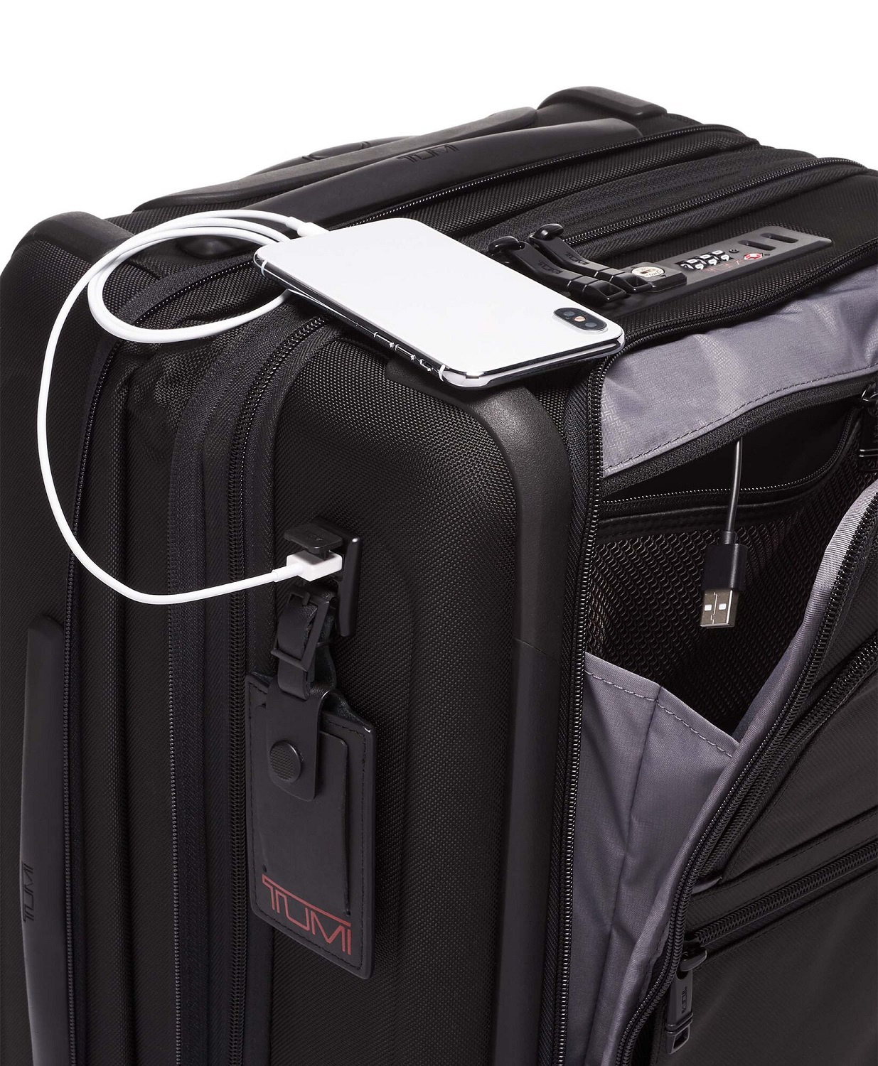 Tumi Alpha 3 Internationales Handgepäck auf 4 Rollen, erweiterbar + GRATIS HOTELGUTSCHEIN black Tumi Alpha 3 Internationales Handgepäck auf 4 Rollen, erweiterbar + GRATIS HOTELGUTSCHEIN black