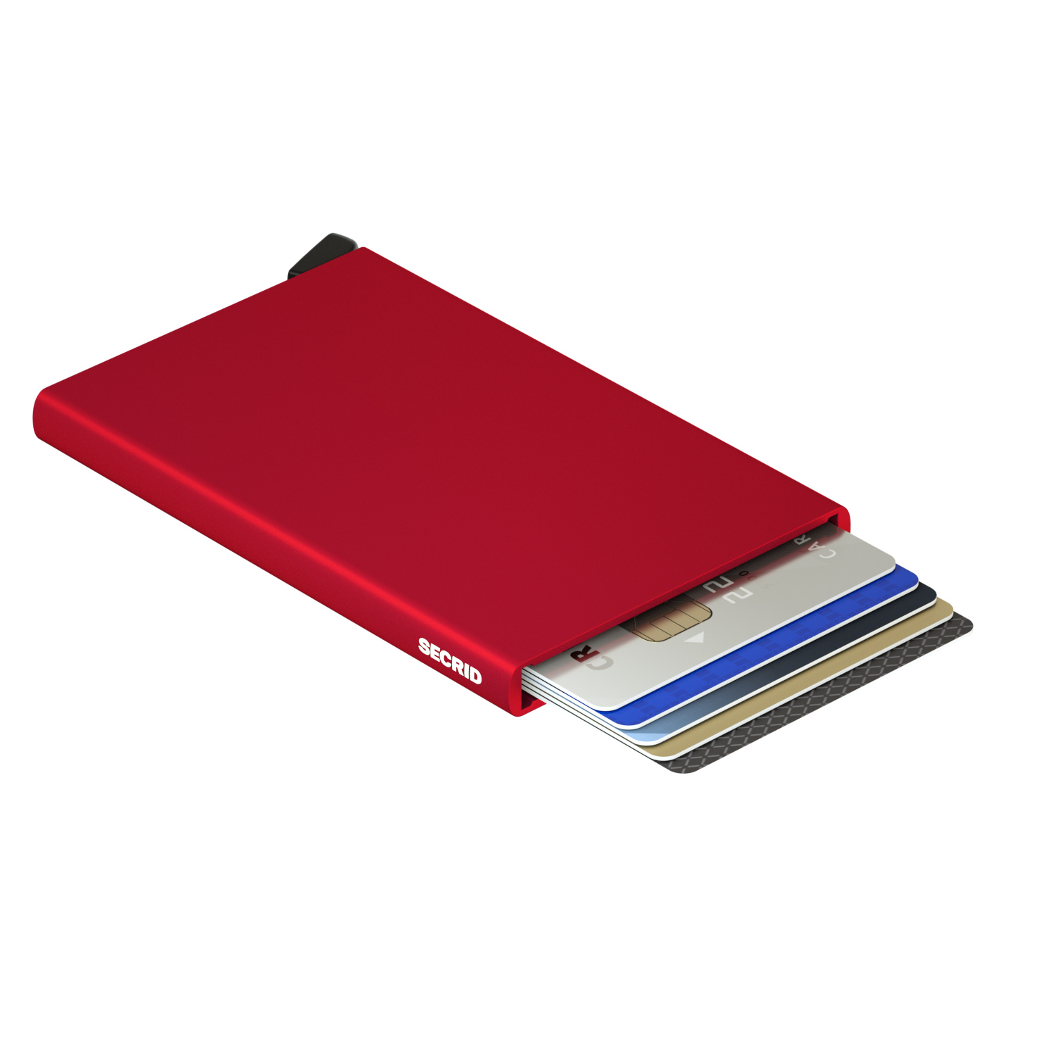 Secrid Cardprotector aus Aluminium C-Red Secrid Cardprotector aus Aluminium C-Red