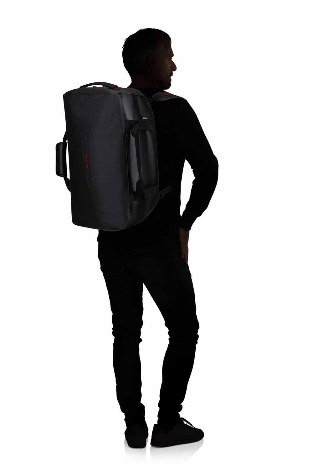 Samsonite Ecodiver Reisetasche/Rucksack S + GRATIS HOTELGUTSCHEIN Schwarz
