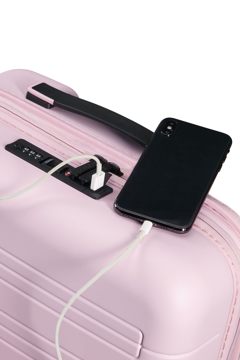 American Tourister Novastream Trolley 55cm mit 4 Rollen, erweiterbar Soft Pink