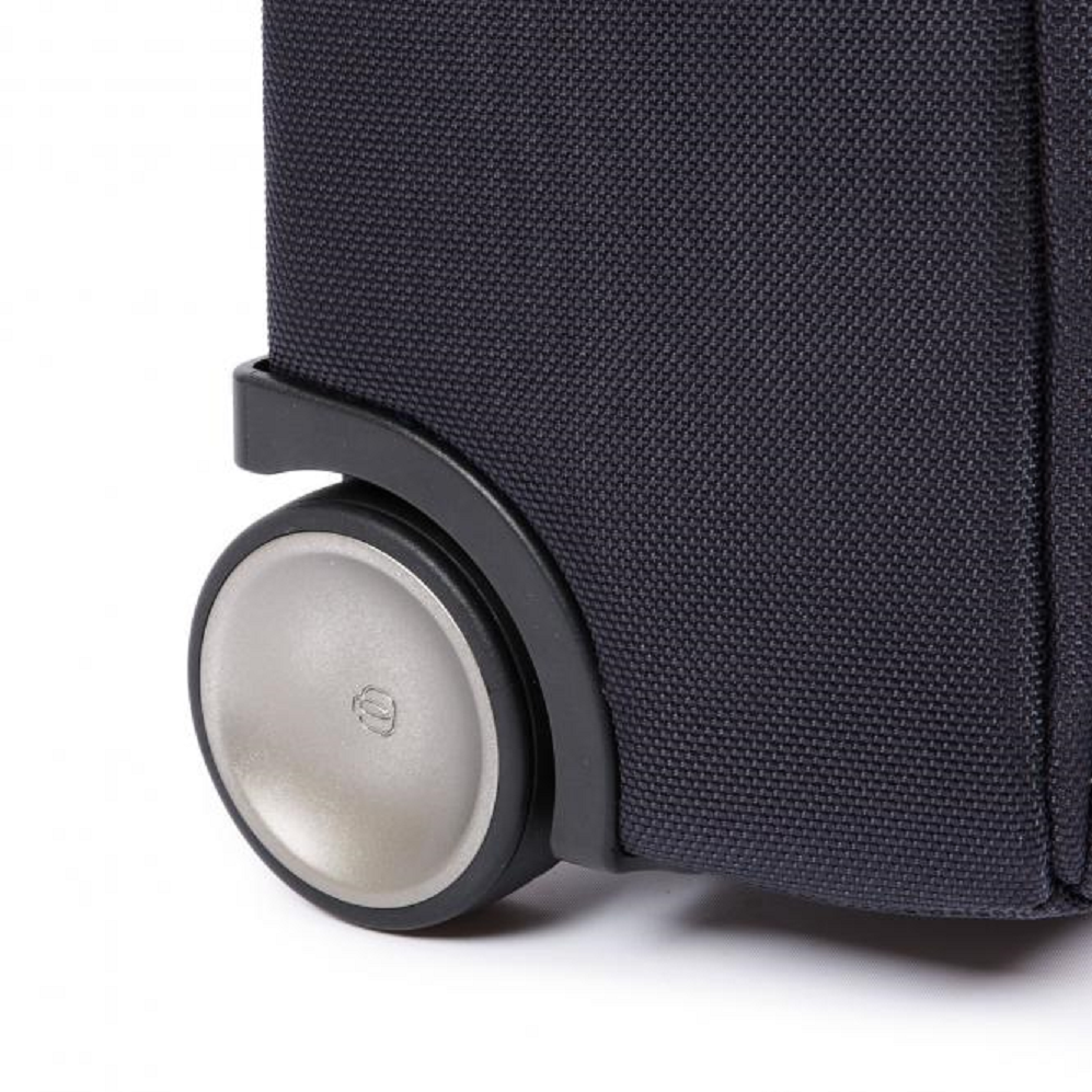 Piquadro Brief Brief Aktentasche auf Rollen 2w mit 15,6" Laptopfach und CONNEQU-Tasche Graphite