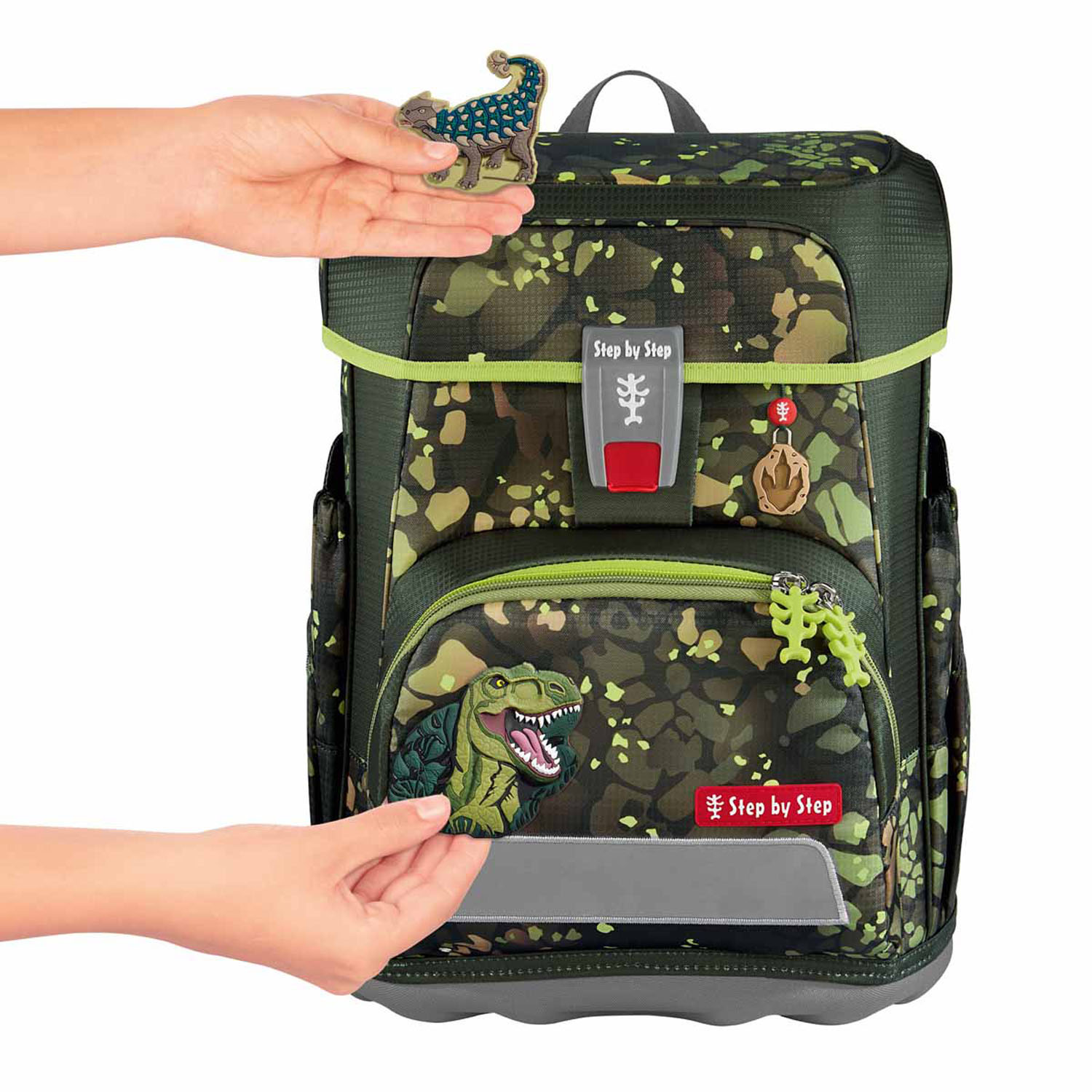 Step by Step CLOUD Schulranzen-Set, 5-teilig Dino Torex Step by Step CLOUD Schulranzen-Set, 5-teilig Dino Torex