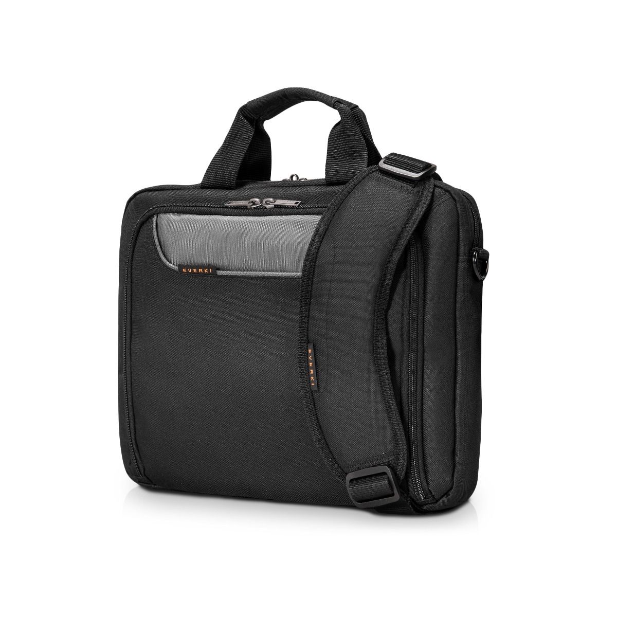 Everki ADVANCE ECO Laptoptasche, bis 14,1-Zoll Notebookfach Schwarz