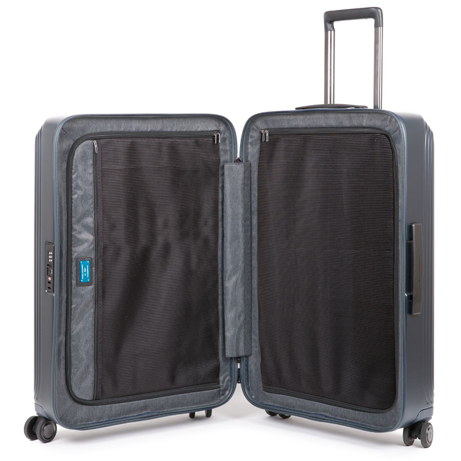 Piquadro PiQ Biz Hartschalentrolley Mittelgroß 4 Rollen schwarz Piquadro PiQ Biz Hartschalentrolley Mittelgroß 4 Rollen schwarz