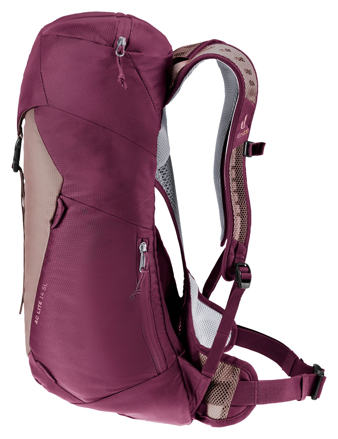 Deuter AC Lite 14 SL Wanderrucksack ashrose-cassis