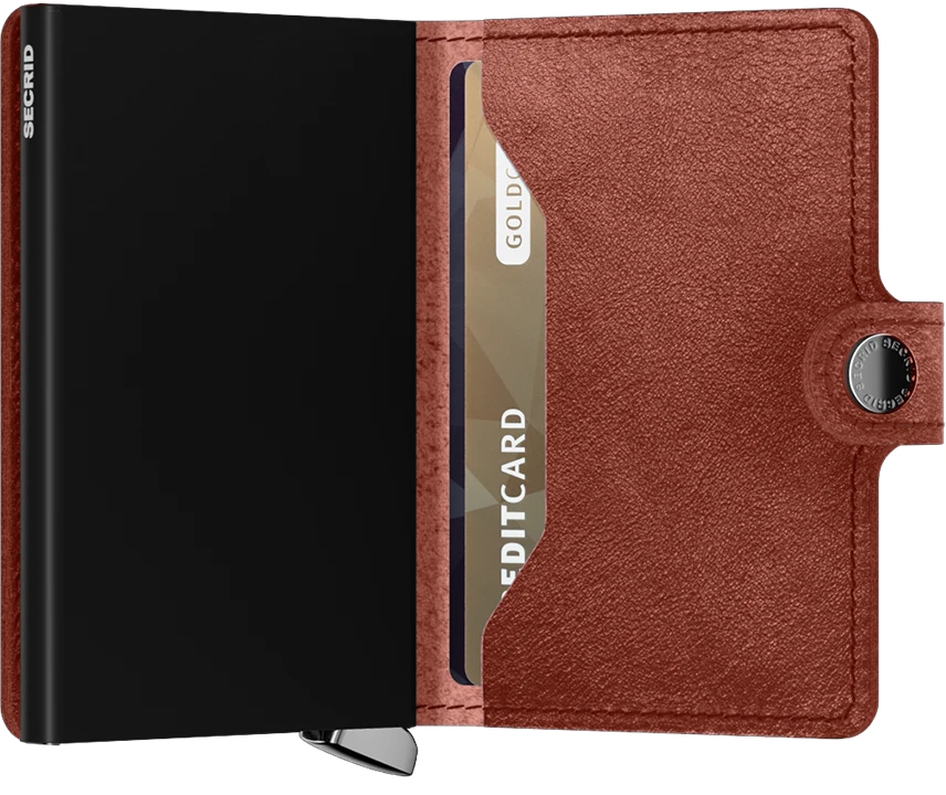 Secrid Miniwallet Premium Basco MBc-Brown Secrid Miniwallet Premium Basco MBc-Brown