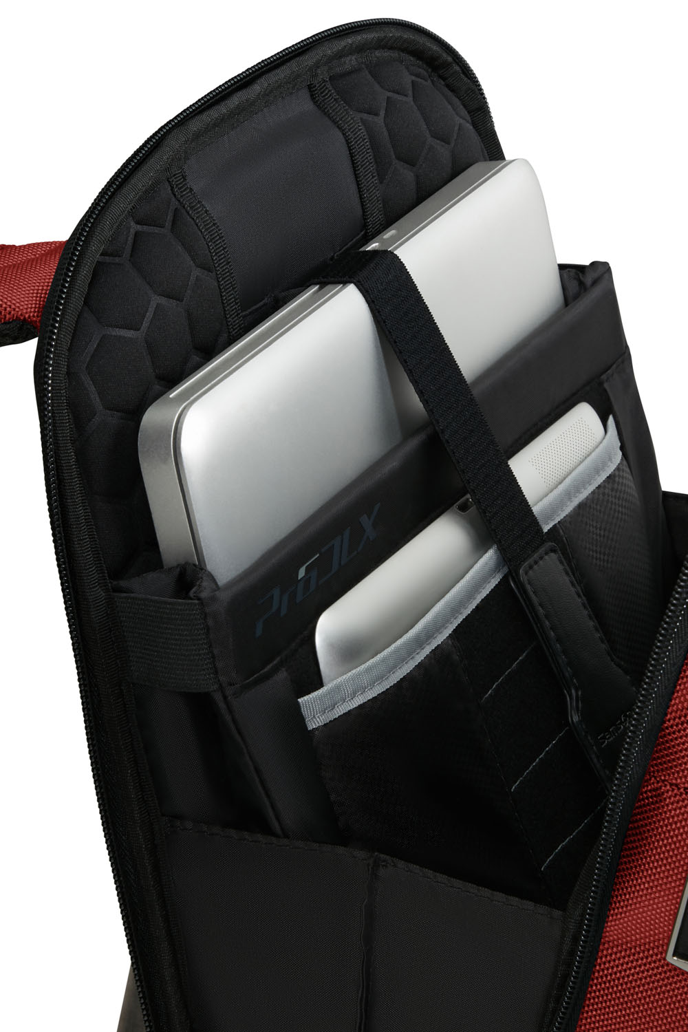 Samsonite Pro-DLX 6 Rucksack 14.1" + GRATIS HOTELGUTSCHEIN Rot