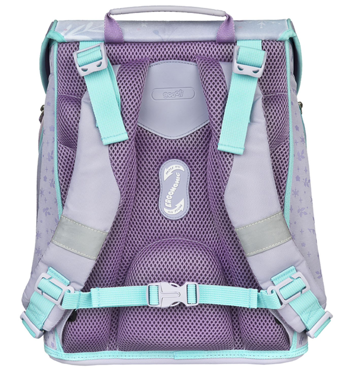 Scooli EasyFit Schulranzen, 5-teiliges Set Frozen