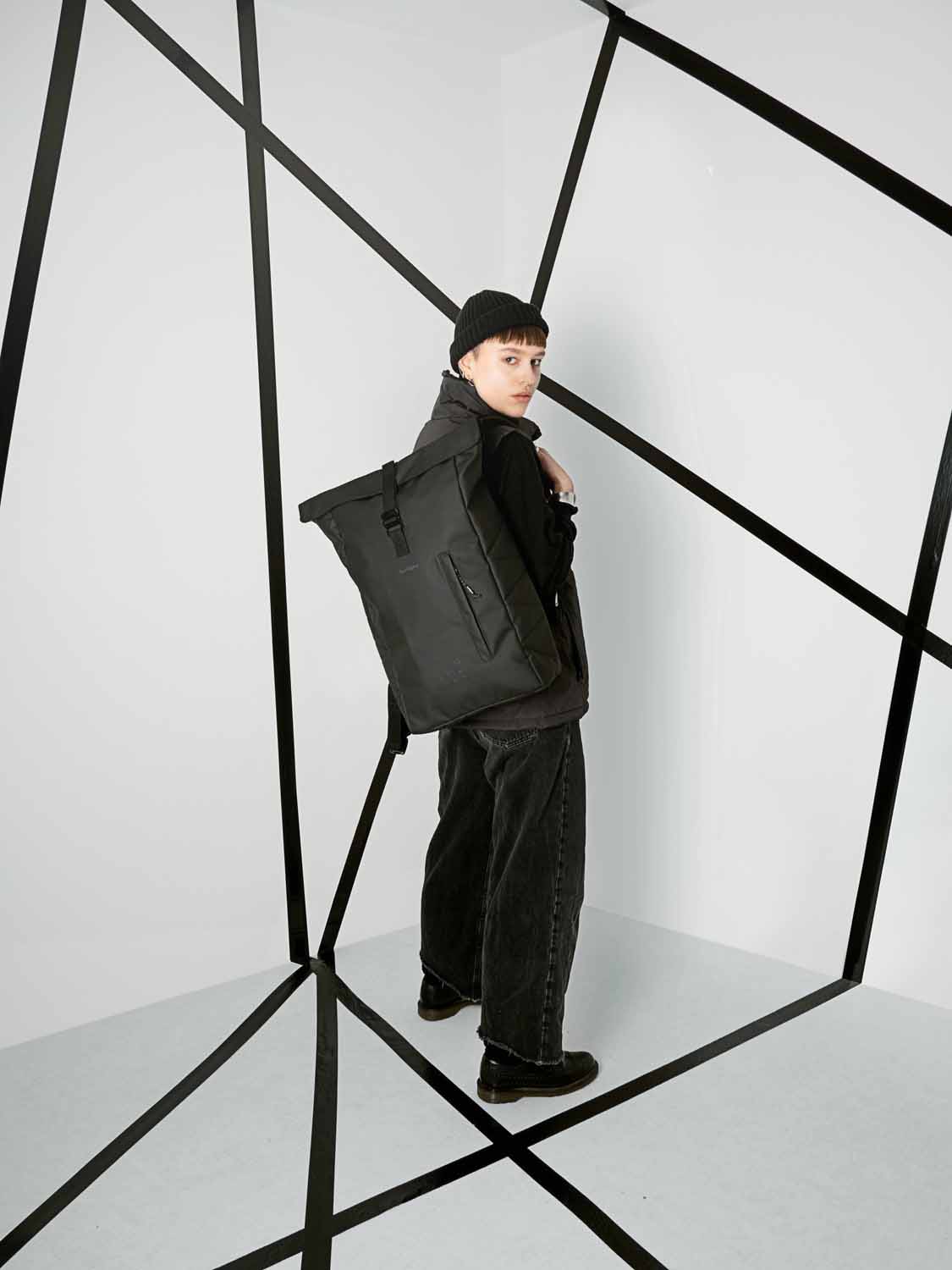 kattbjørn Rolltop mit 15" Laptopfach Black kattbjørn Rolltop mit 15" Laptopfach Black