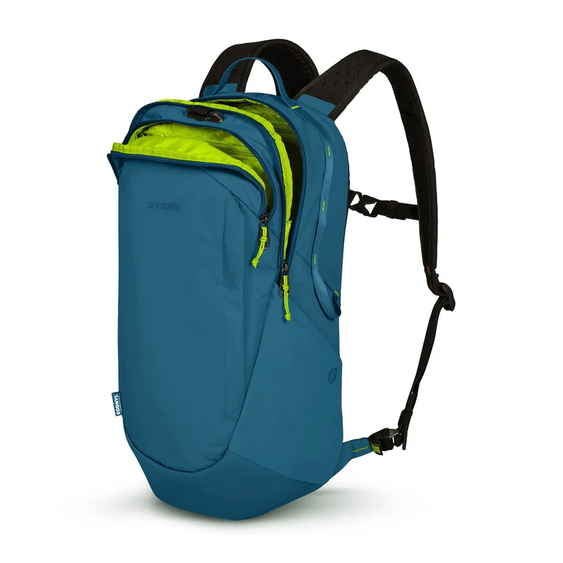 pacsafe ECO 25L Anti-Theft Backpack Tidal Teal pacsafe ECO 25L Anti-Theft Backpack Tidal Teal
