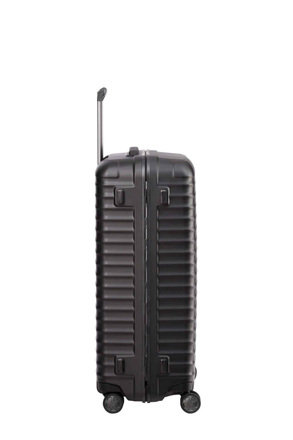 TITAN Litron Frame 4-Rollen Trolley L 75cm + Gratis Hotelgutschein Schwarz