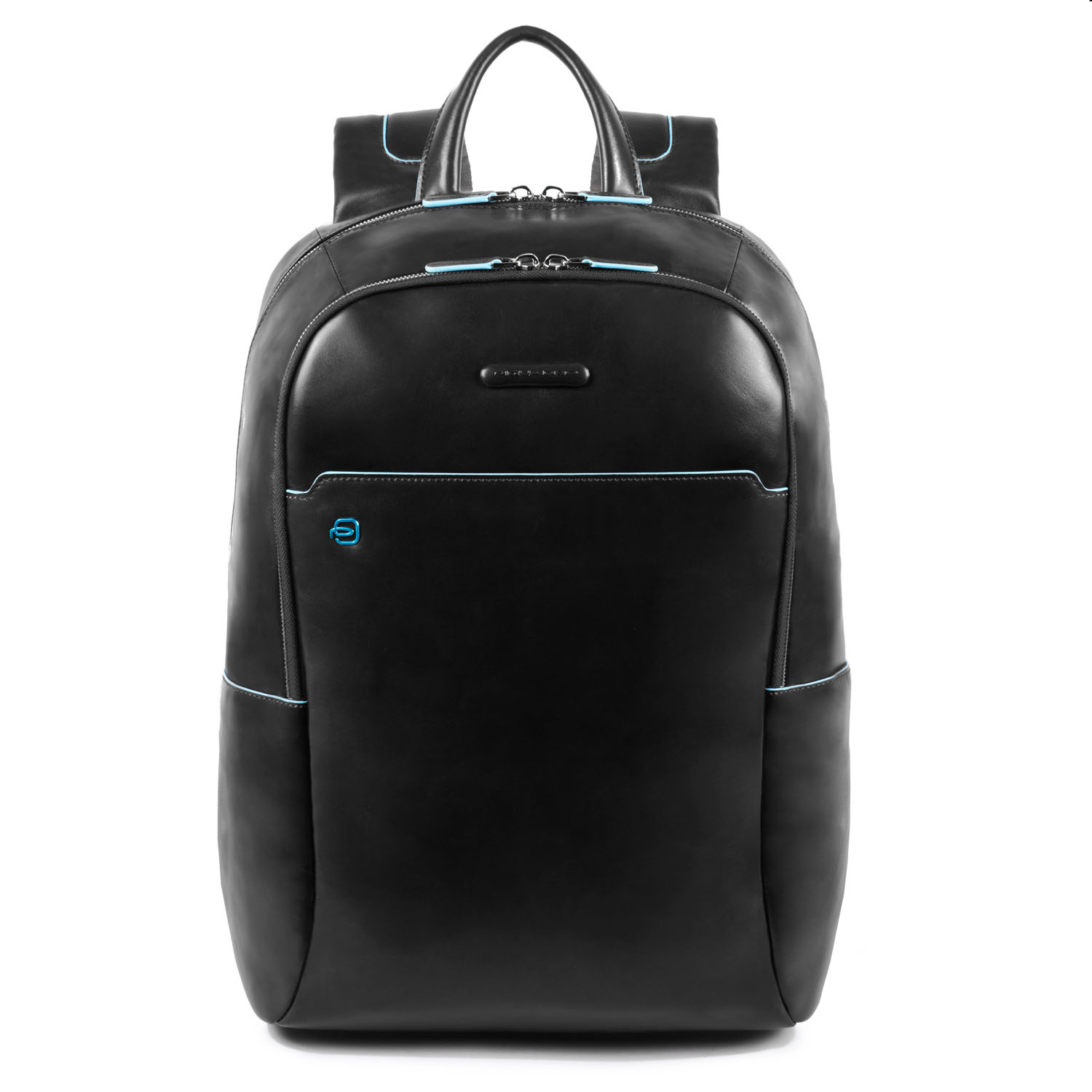 Piquadro Blue Square Großer Laptoprucksack mit 15,6" Notebookfach Schwarz Piquadro Blue Square Großer Laptoprucksack mit 15,6" Notebookfach Schwarz