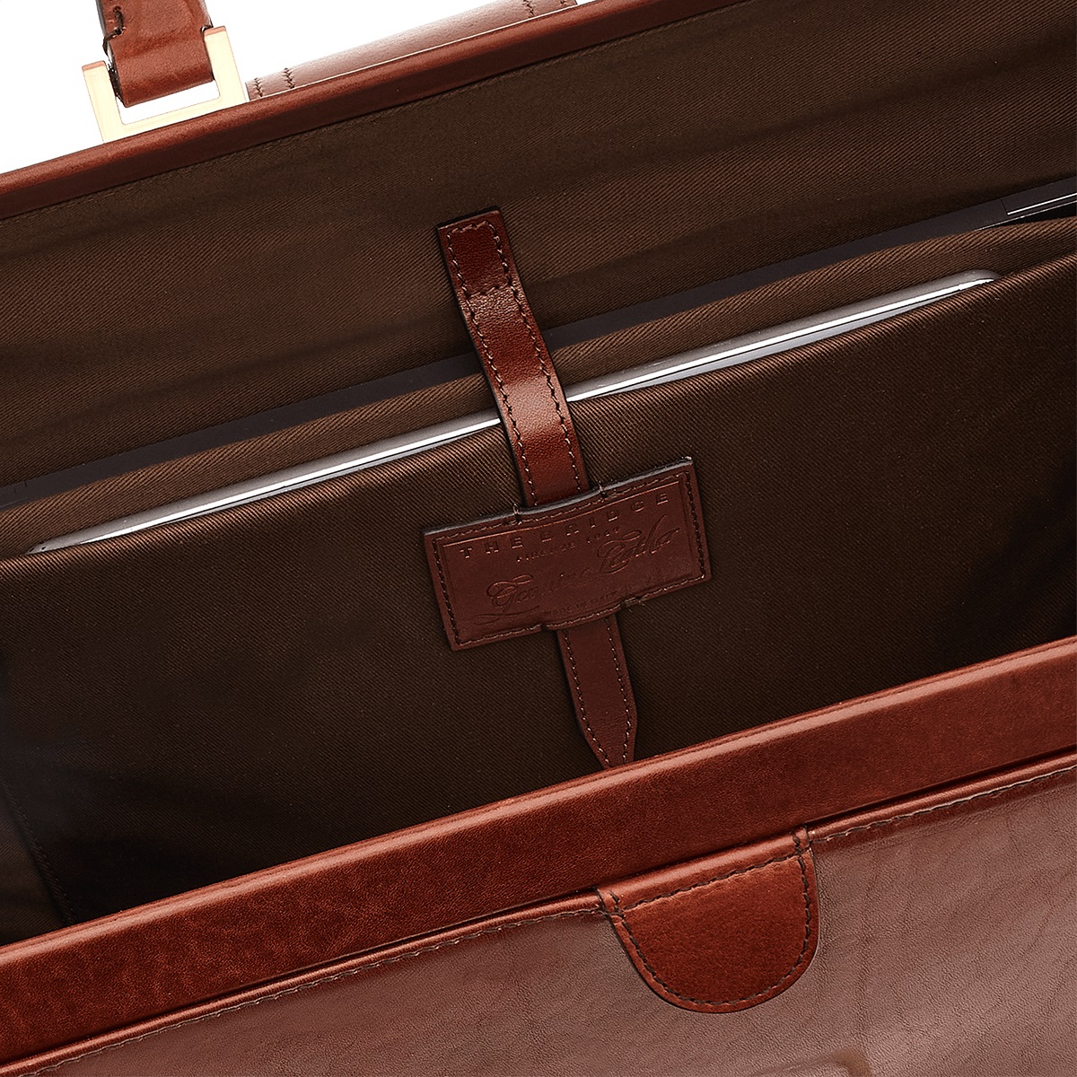 The Bridge Dante Arzttasche 40cm Braun/Gold The Bridge Dante Arzttasche 40cm Braun/Gold