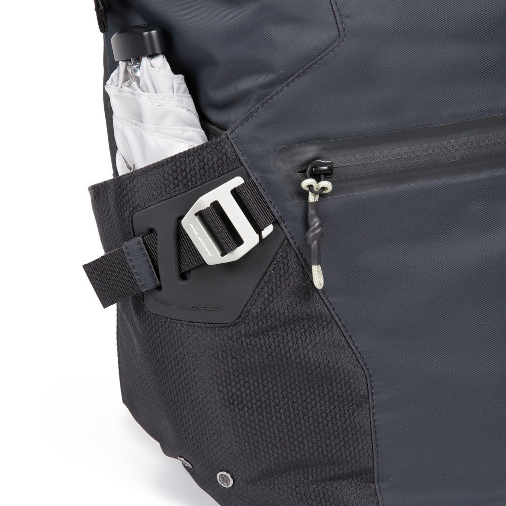 Piquadro PQ-Modular Laptoprucksack 15,6" aus rezykliertem antiviralen-Stoff und Diebstahlsicherung Schwarz Piquadro PQ-Modular Laptoprucksack 15,6" aus rezykliertem antiviralen-Stoff und Diebstahlsicherung Schwarz