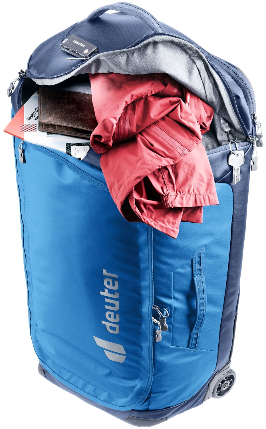 Deuter Duffel Pro Movo 60 Reisetasche auf Rollen Neptune-Nightblue Deuter Duffel Pro Movo 60 Reisetasche auf Rollen Neptune-Nightblue