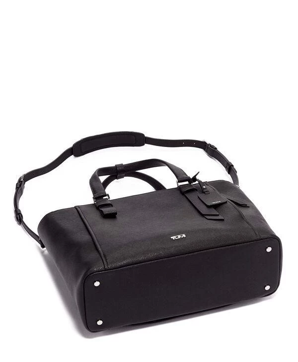 Tumi Varek Park Leder-Tote Black Tumi Varek Park Leder-Tote Black