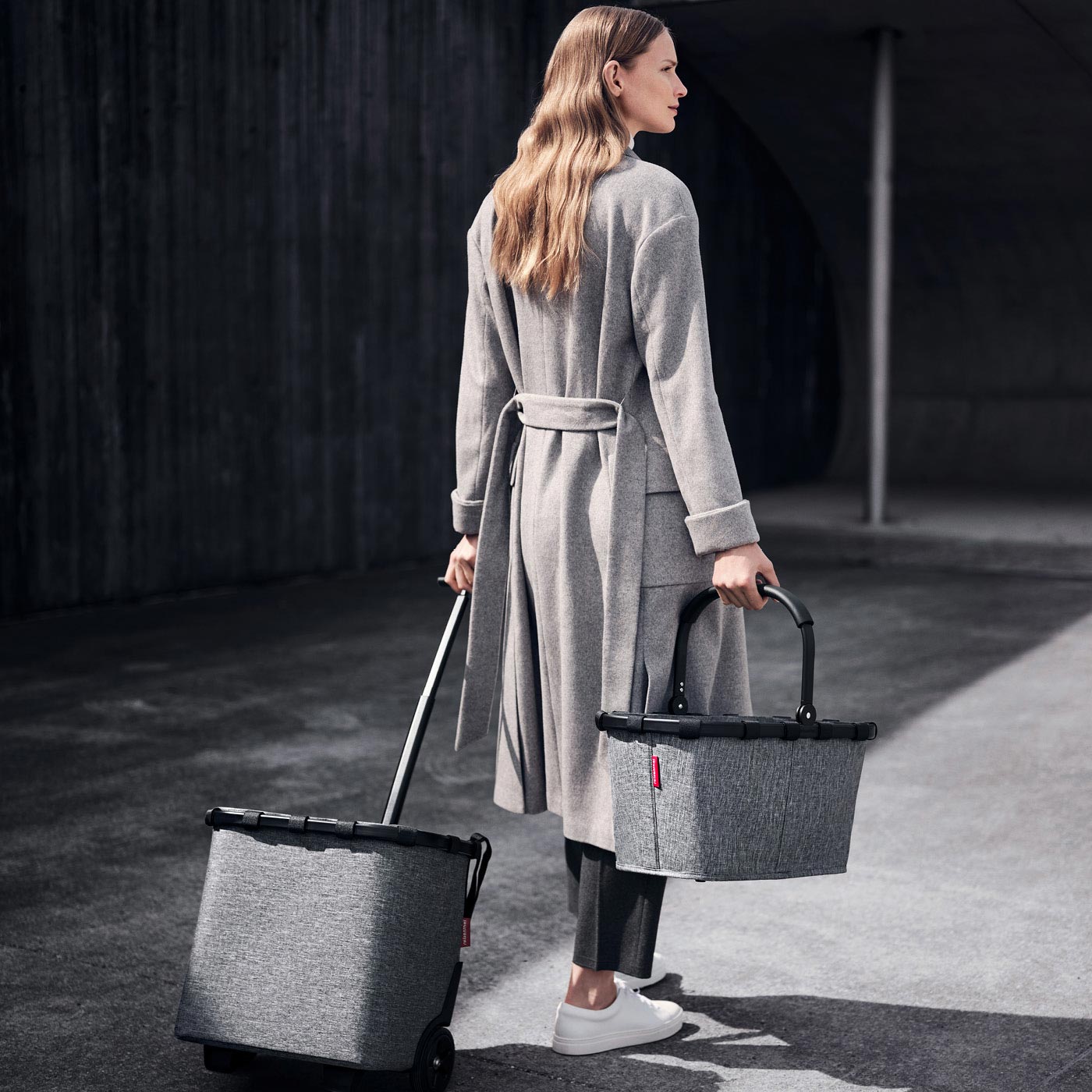 Reisenthel Shopping carrycruiser frame twist silver Reisenthel Shopping carrycruiser frame twist silver