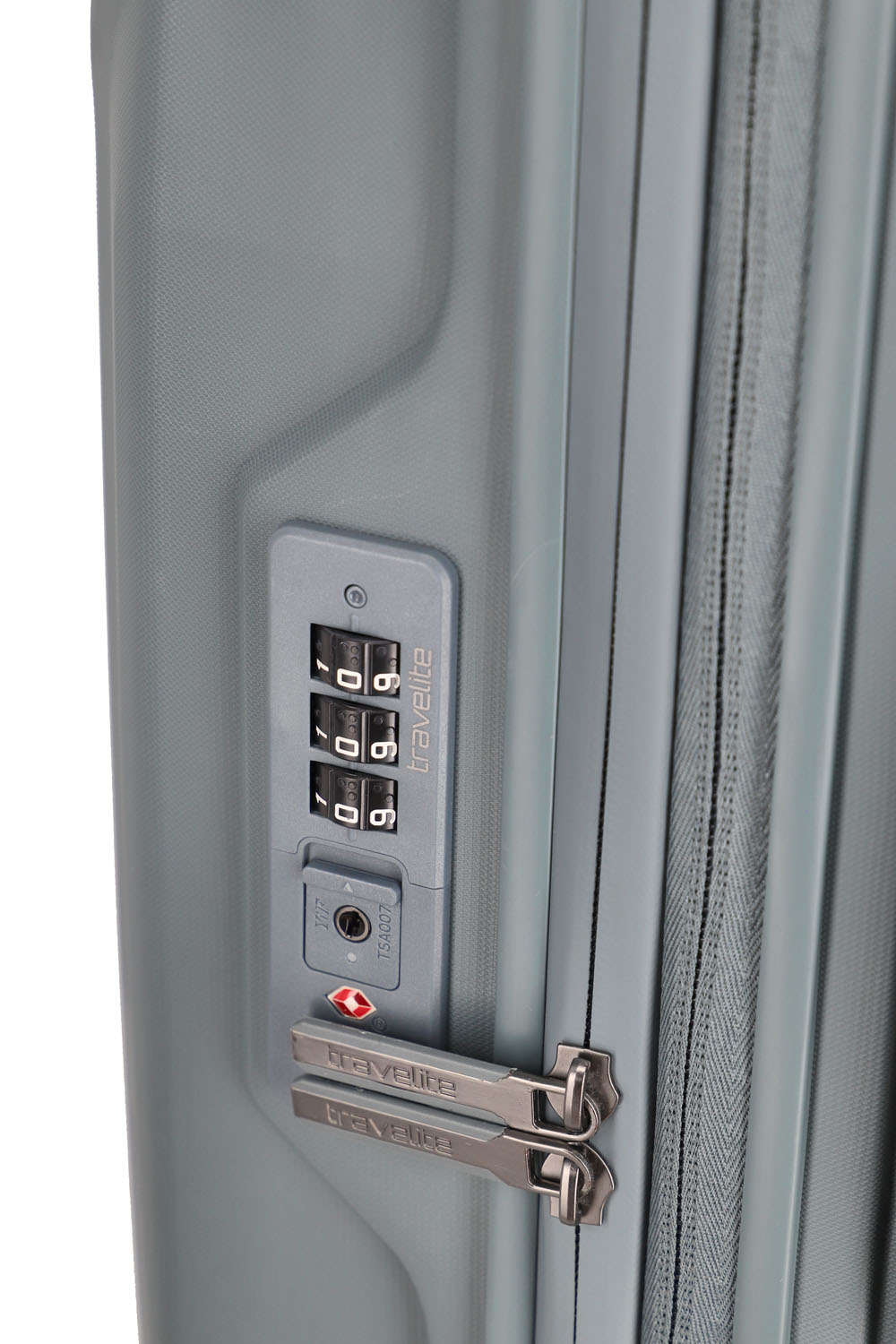 Travelite Elvaa Boardgepäck Trolley S, 4-Rollen Blaugrau