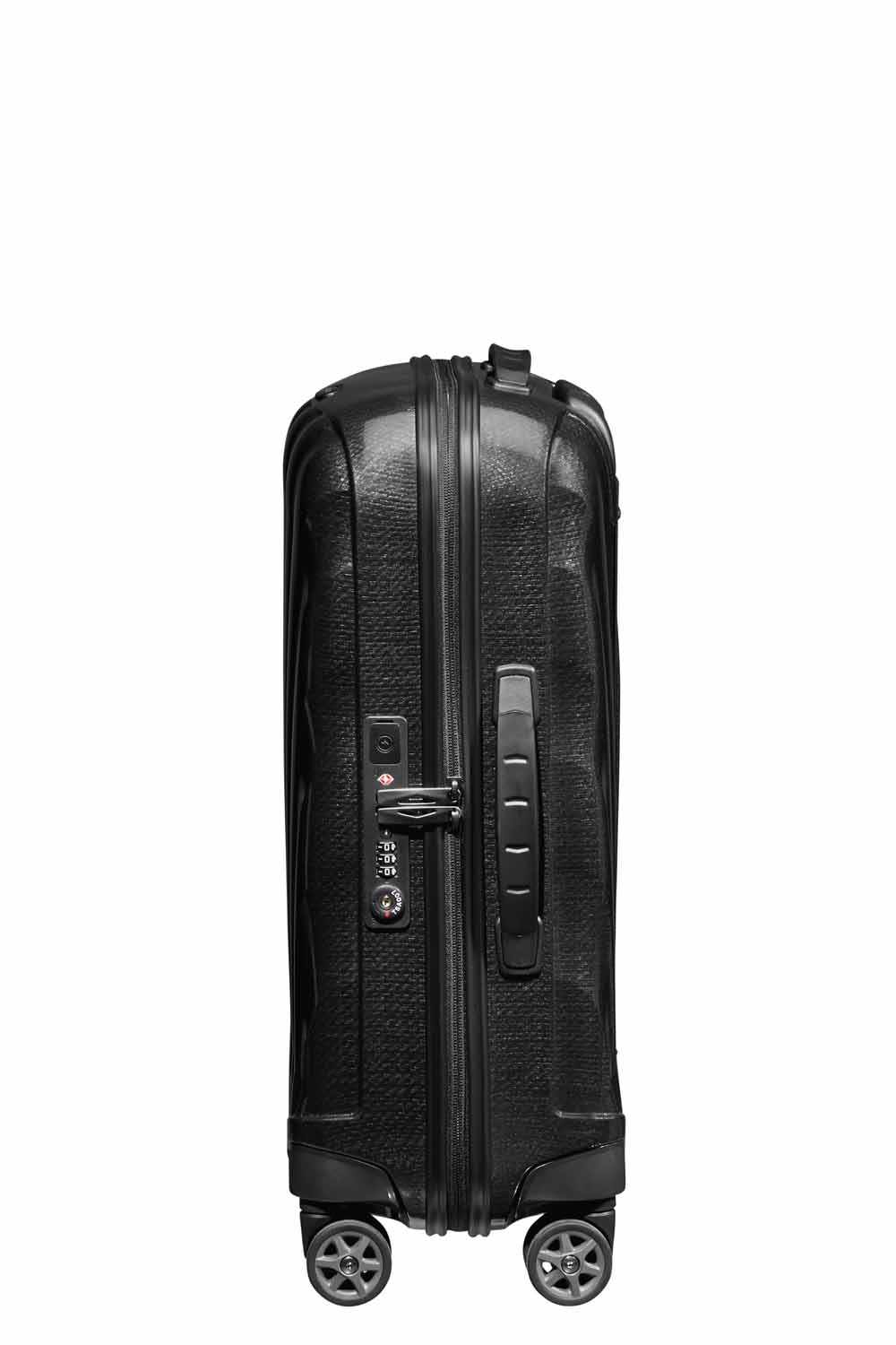 Samsonite C-Lite Trolley mit 4 Rollen 55cm + GRATIS HOTELGUTSCHEIN Black