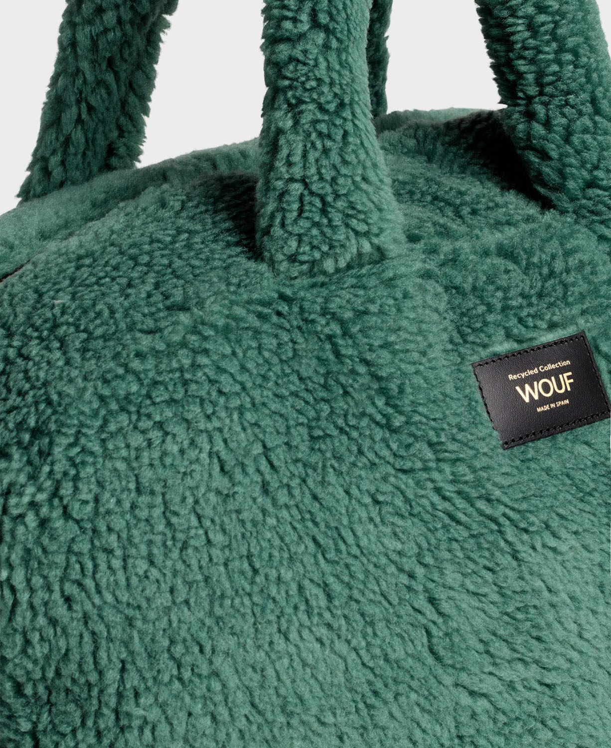 Wouf Teddy Collection Weekend Bag Moss