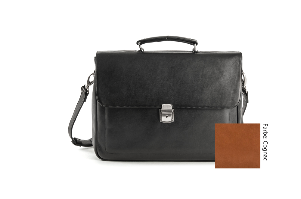 Harold's Campo Mappe lock M Cognac