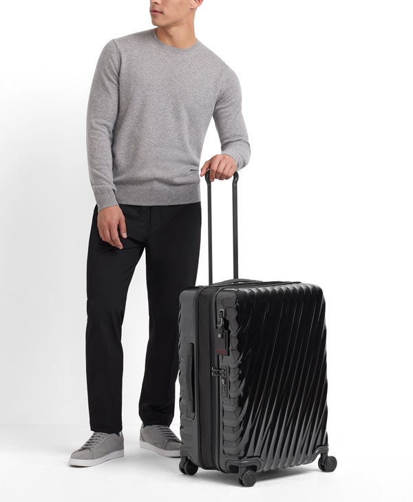 Tumi 19 Degree Erweiterbarer Aufgabekoffer für Kurzreisen 66cm, glänzed Navy