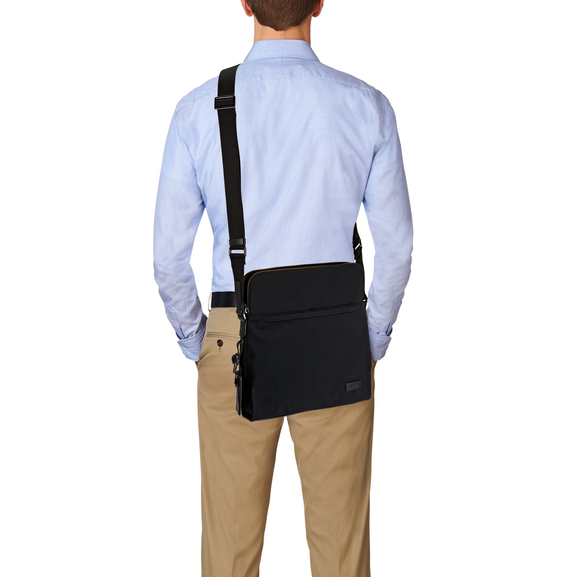 Tumi Harrison Nylon Stratton Umhängetasche Iron