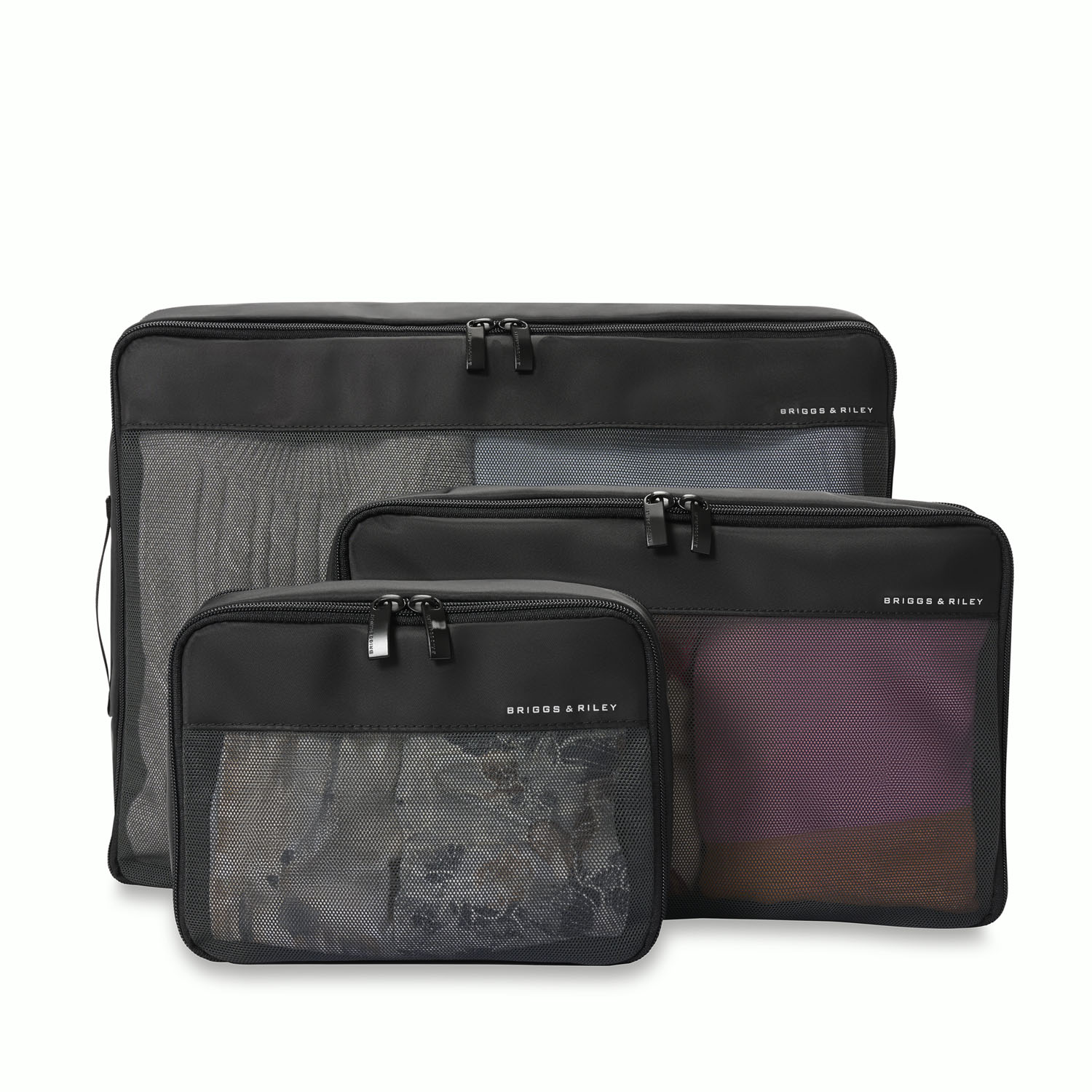 Briggs & Riley Travel Essentials Check In Packing Cube 3-teilige Set Black Briggs & Riley Travel Essentials Check In Packing Cube 3-teilige Set Black