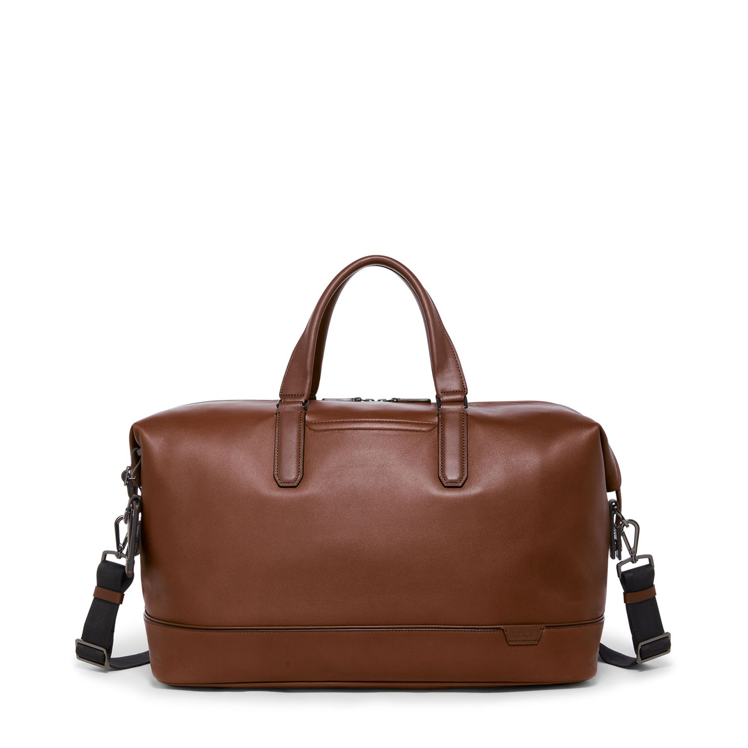 Tumi Harrison Nelson Leder-Reisetasche + GRATIS HOTELGUTSCHEIN Cognac