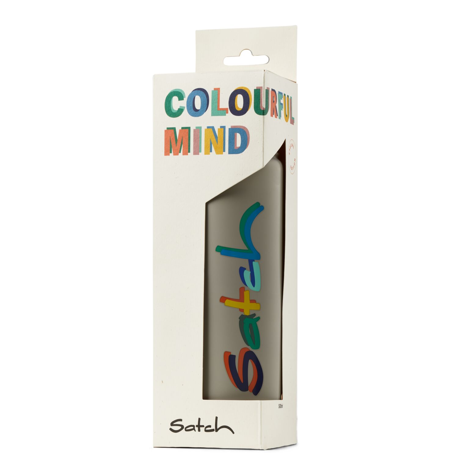 satch Schulzubehör Edelstahl-Trinkflasche 500ml Colourful Mind