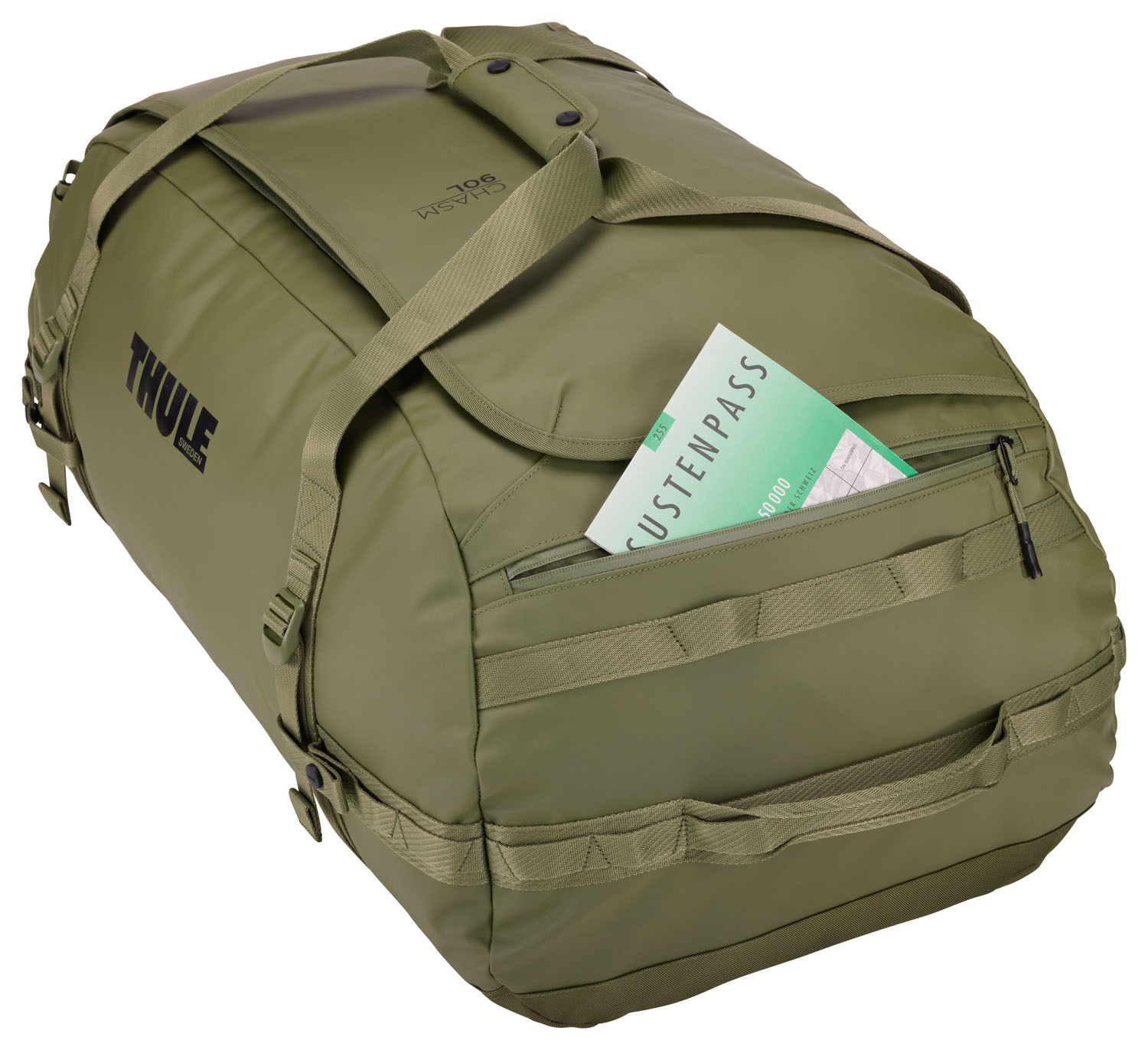 THULE Chasm Reisetasche/Rucksack 90L Olivine