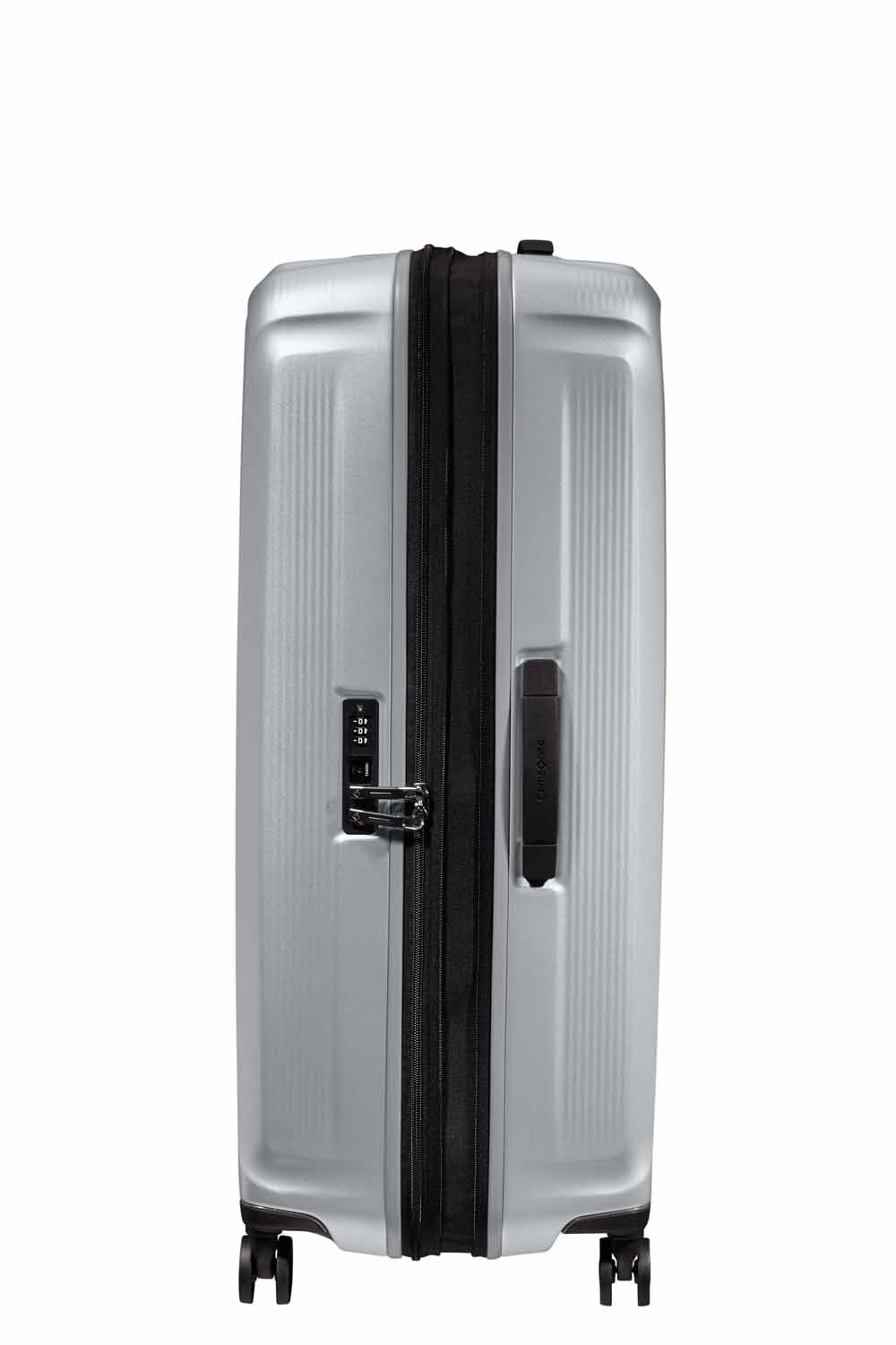Samsonite Nuon Trolley mit 4 Rollen erweiterbar 81cm + GRATIS HOTELGUTSCHEIN Matt Silver Samsonite Nuon Trolley mit 4 Rollen erweiterbar 81cm + GRATIS HOTELGUTSCHEIN Matt Silver