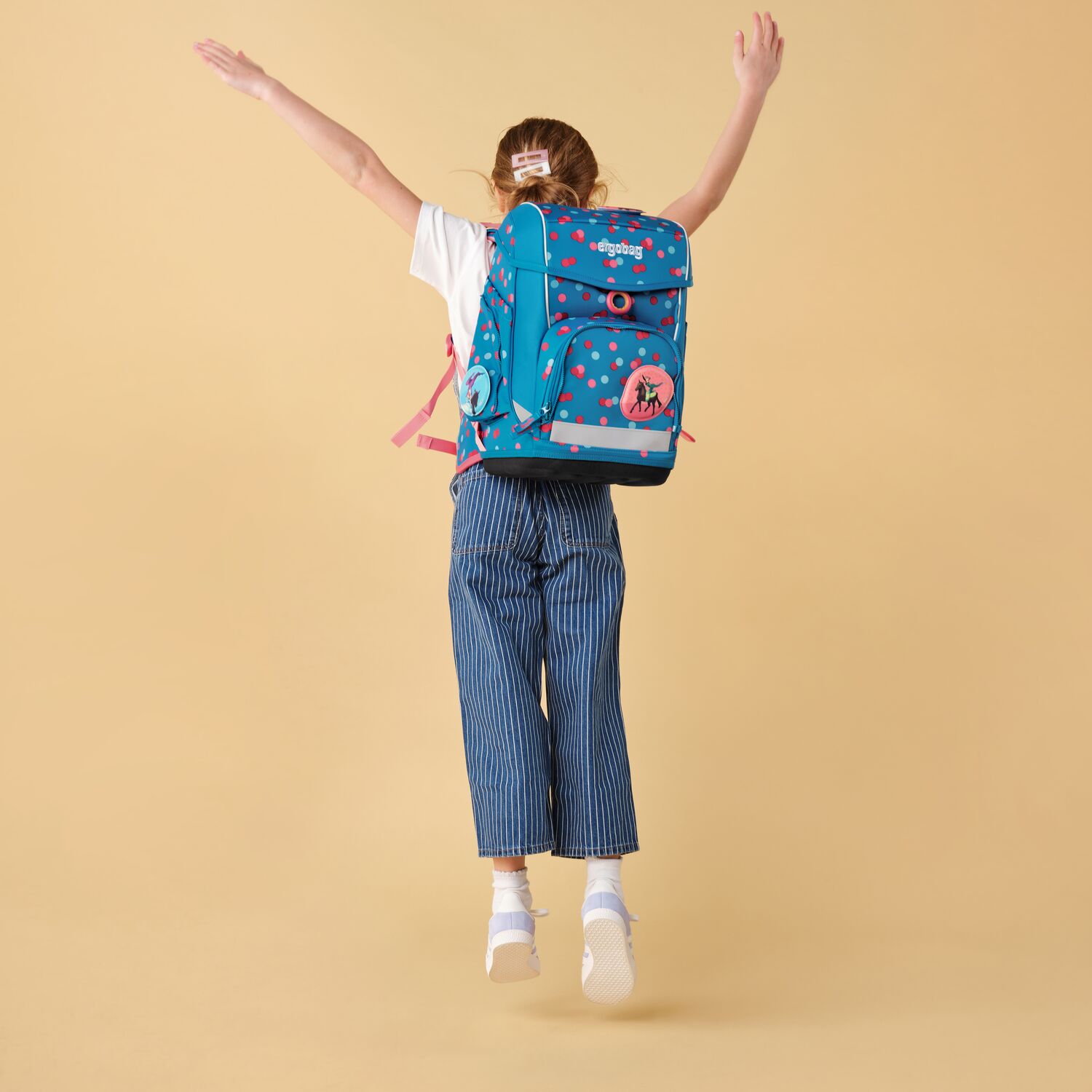 ergobag cubo 5-teiliges Schulrucksack-Set 2025 VoltiBär