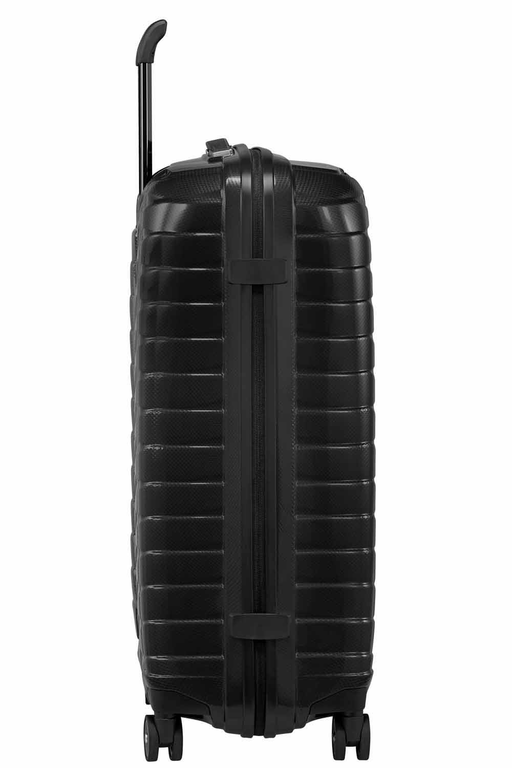 Samsonite Proxis Trolley mit 4 Rollen 69cm + GRATIS HOTELGUTSCHEIN Schwarz