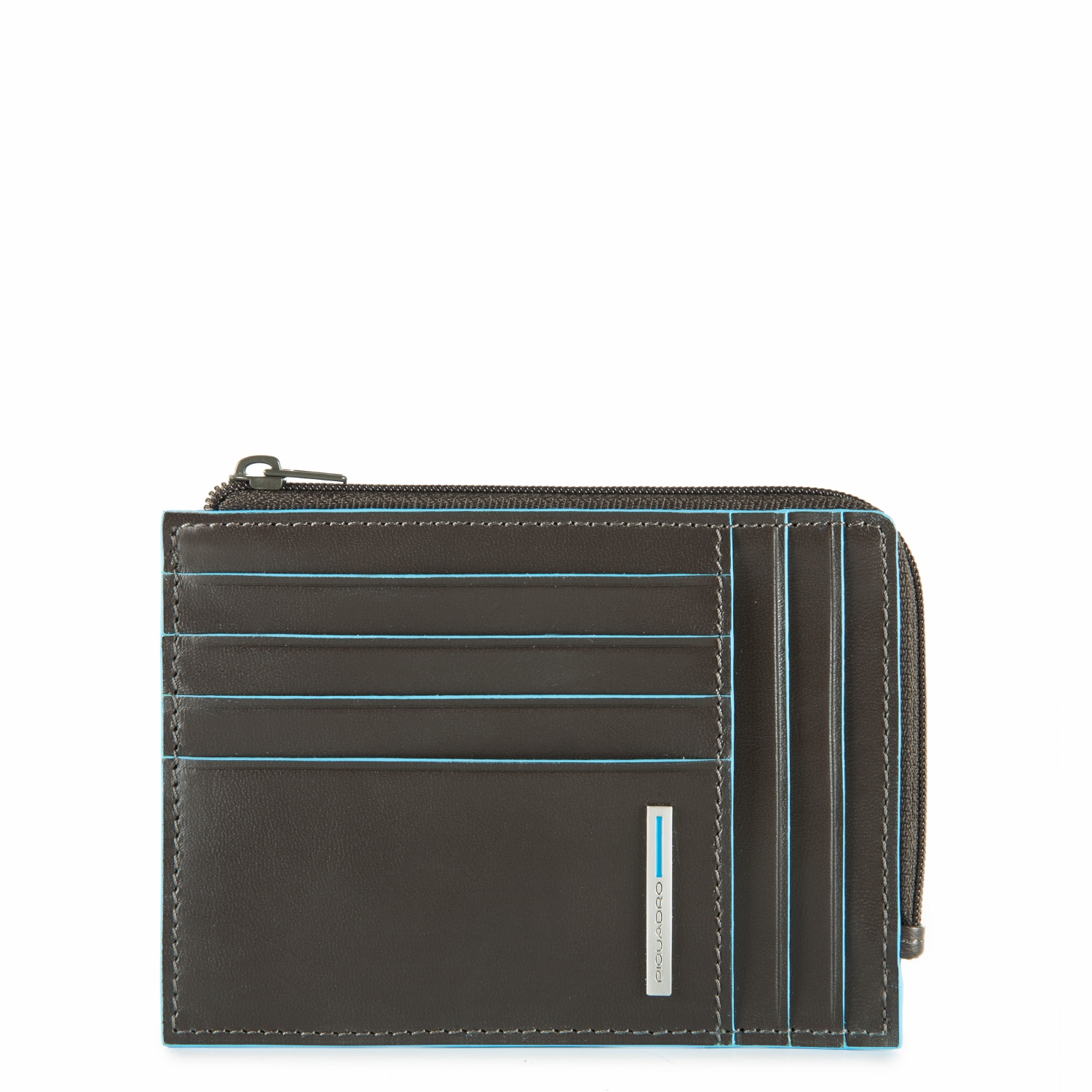 Piquadro Blue Square Reißverschluss-Münzbeutel mit Dokumenten Piquadro Blue Square Reißverschluss-Münzbeutel mit Dokumenten