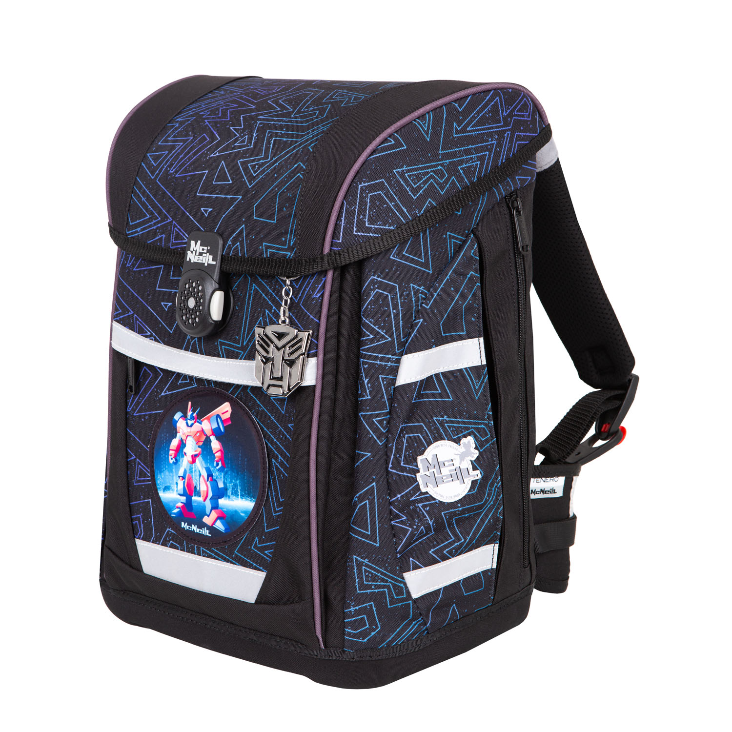 McNeill TENERO Schulranzen-Set 5tlg. TRON