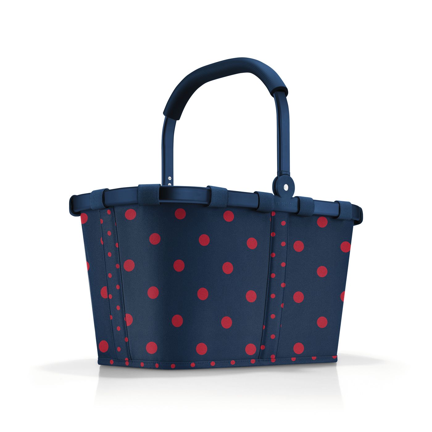 Reisenthel Shopping carrybag frame mixed dots red